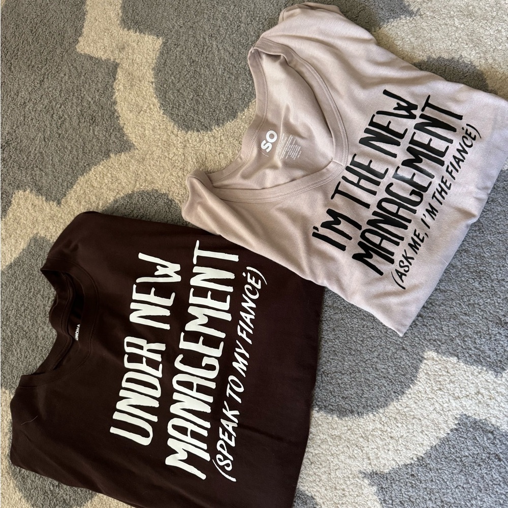 Couple Engagement Shirts Fiancé Shirts, newly engaged